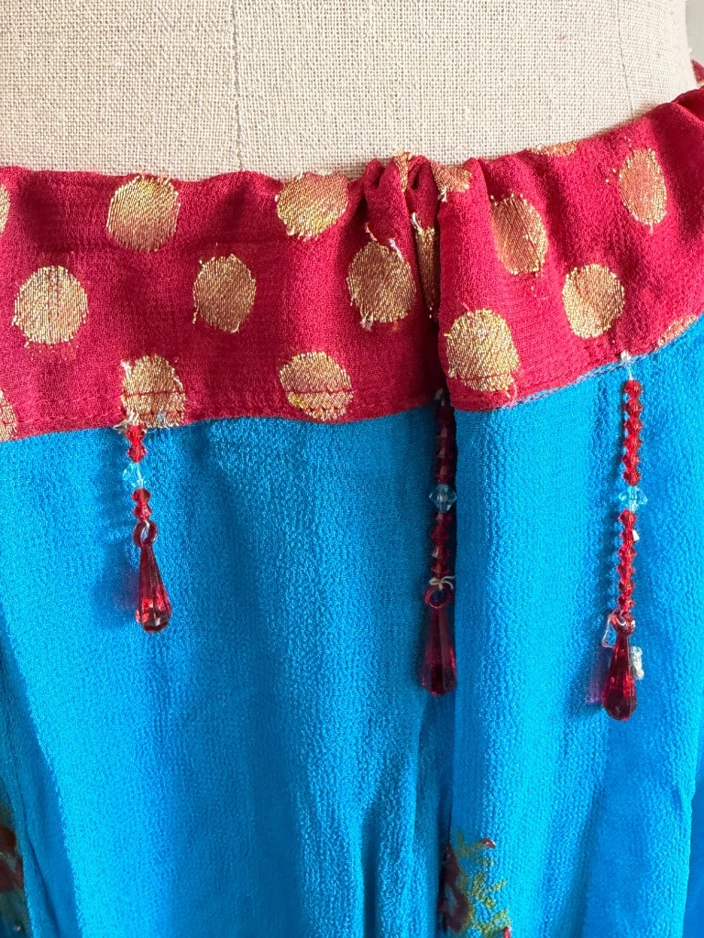 Handmade Indian Skirt  | size M/L - Picture 3 of 7